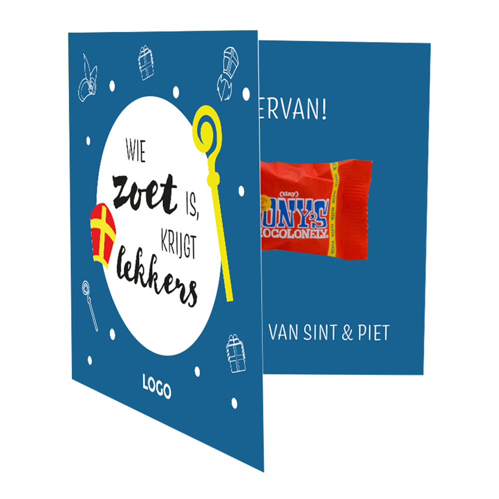 Sinterklaaskaart met Tiny Tony | Eco geschenk